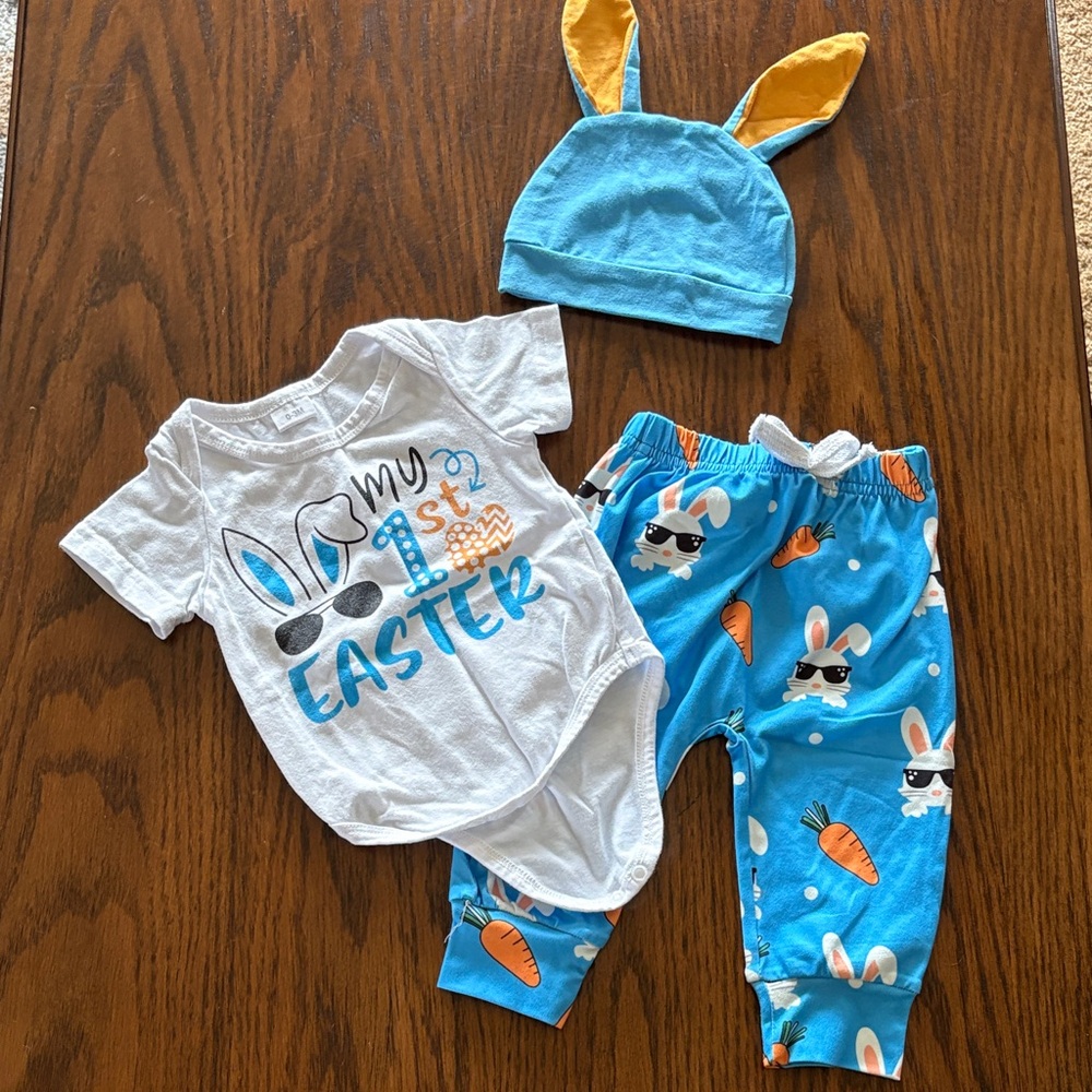 Baby Easter Outfit with Hat